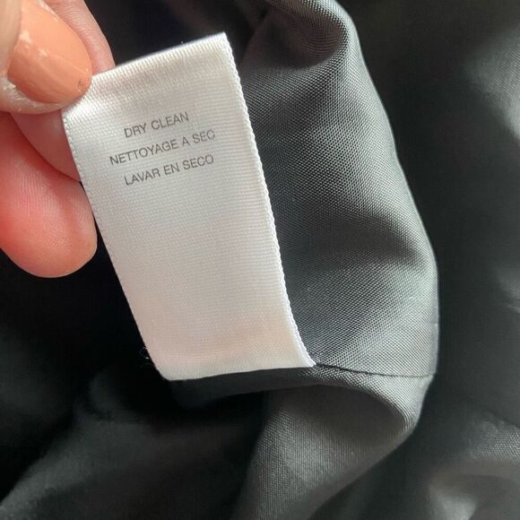 Michael Kors Dress Black Sheath White Trim Women’s 10 Mini Short Designer Jackie - Picture 9 of 16